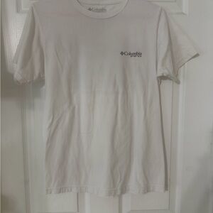 Columbia Classic White Tee